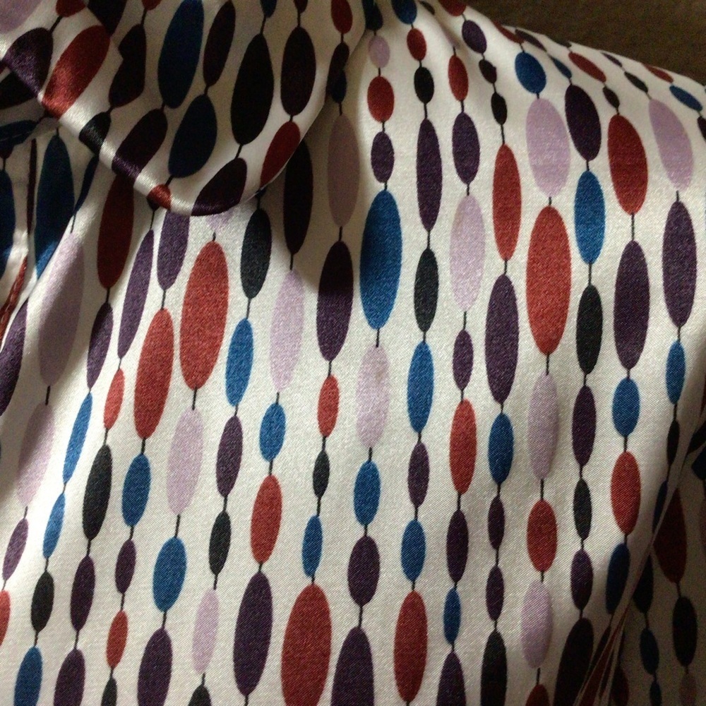 NEWT VIOLET AND CLAIR BLOUSE - Picture 6 of 15